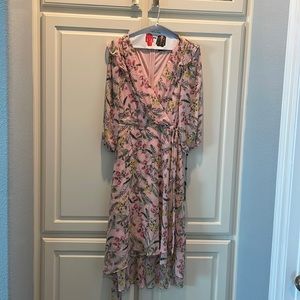 NWT Tommy Hilfiger pink flower dress size 6